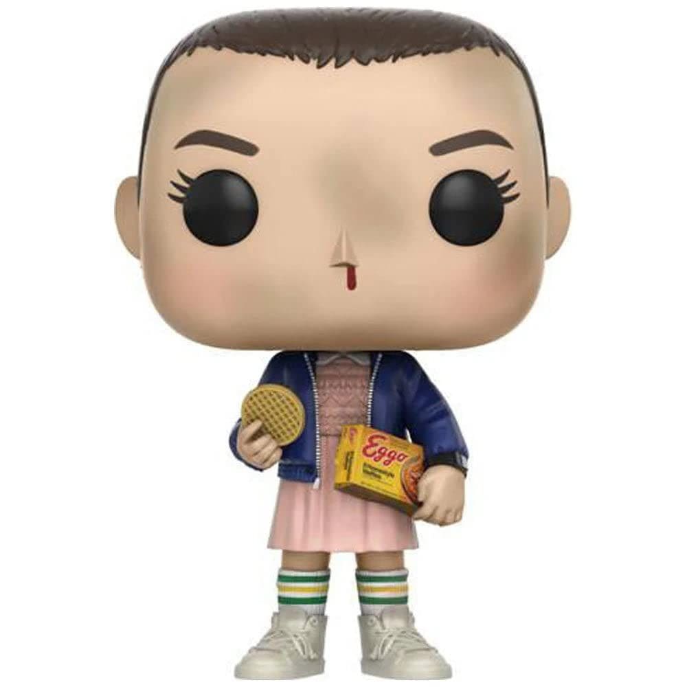 Boneco de ação Funko POP Stranger Things Eleven com Eggos