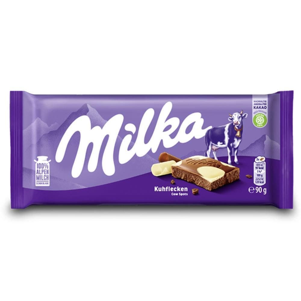 Chocolate Milka Cow Spots Barra 90G