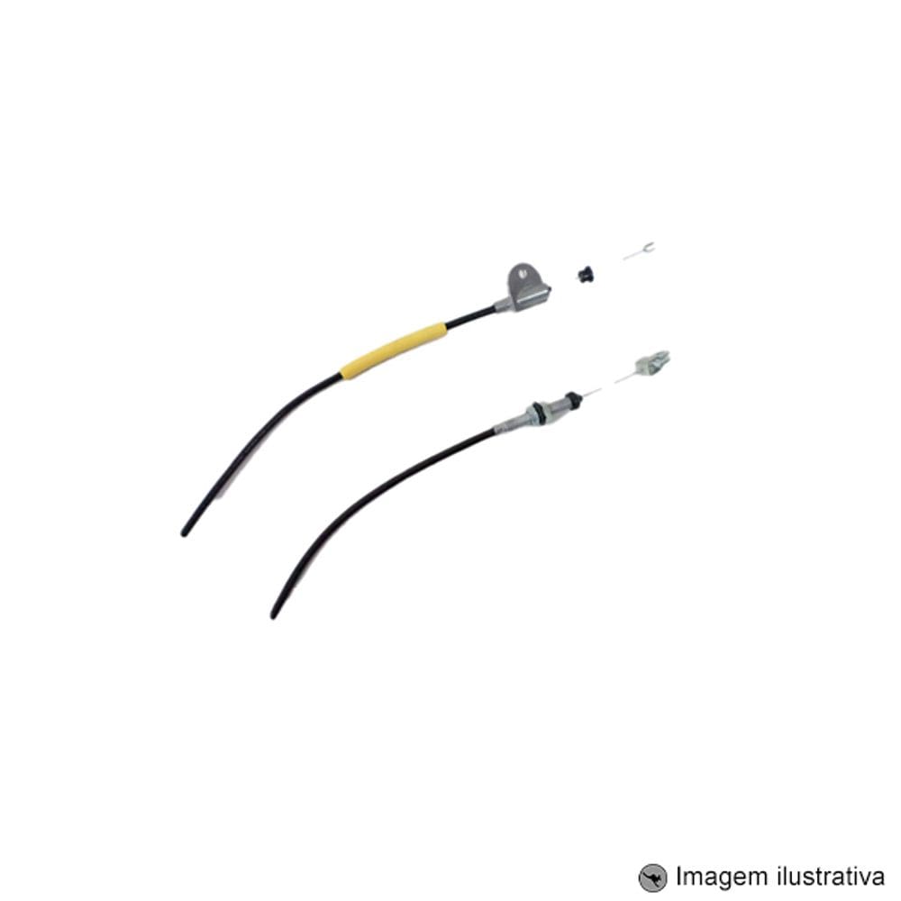 Cabo do Acelerador Chevette Carburador Simples 73 ... 80 436mm