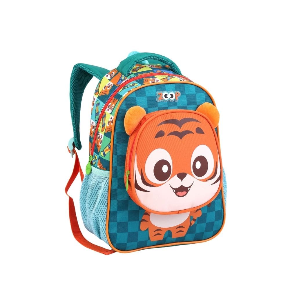 Mochila De Costas Tigre Meninos Passeio Infantil