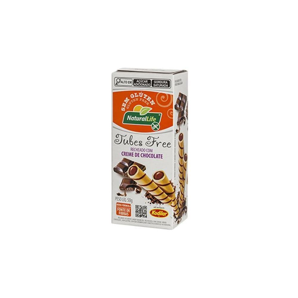 Tubes Free Chocolate Sem Gluten Kodilar 12X50G