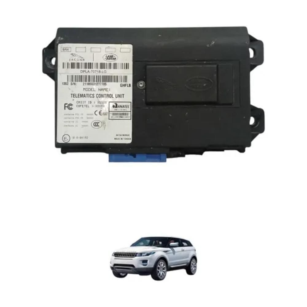 Módulo Controle Telemática Rover Evoque 2014 Dpla70718Lg