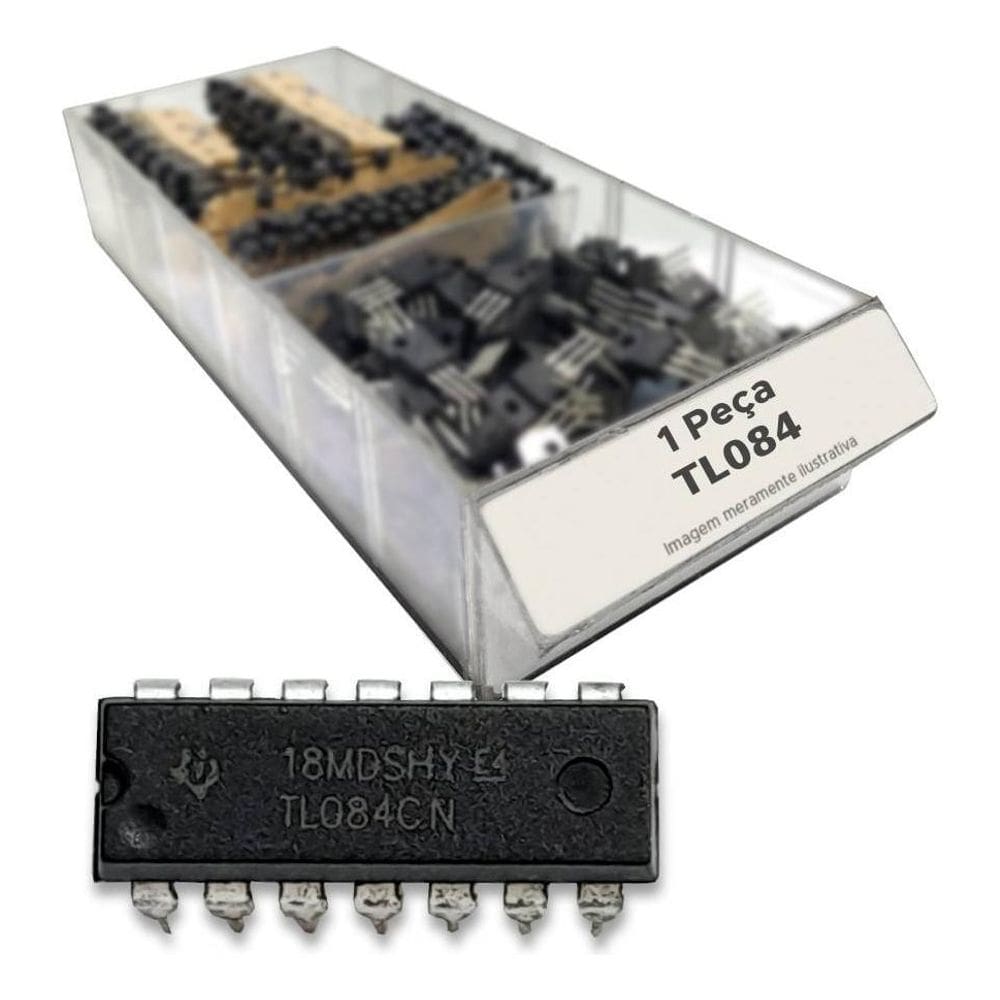 Circuito Integrado Tl084 Tl 084 - Dip14
