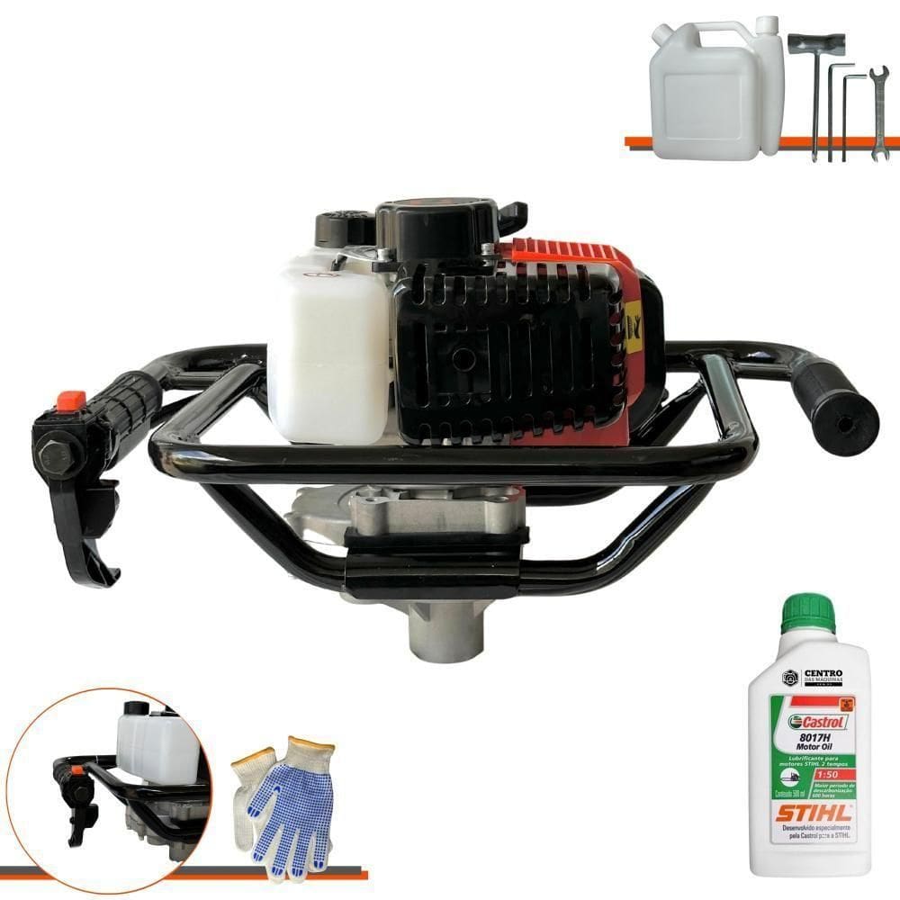 Perfurador Vant à Gasolina 2hp S/ Broca + óleo Stihl
