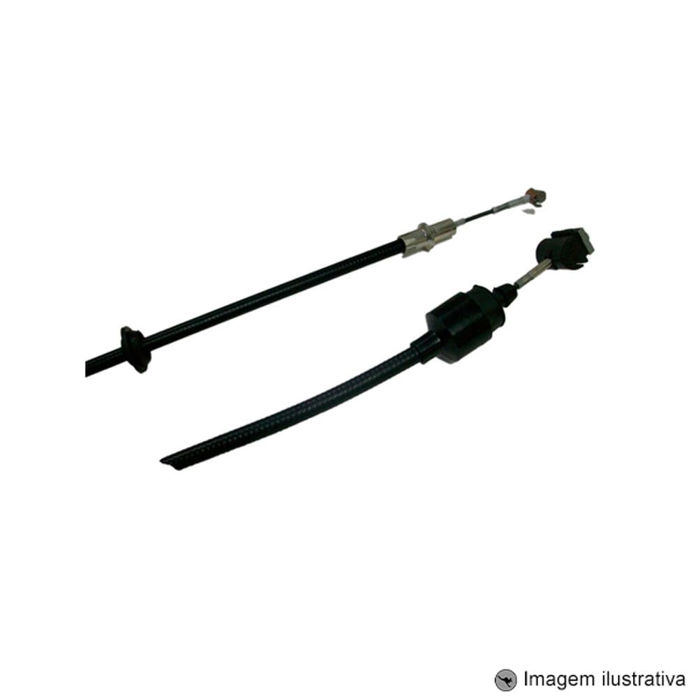 Cabo de Embreagem Caddy / Inca / Van 12 / 96 ... 8 / 00 Polo Classic ( Pedal Plastico ) Regulagem Manual 1335mm