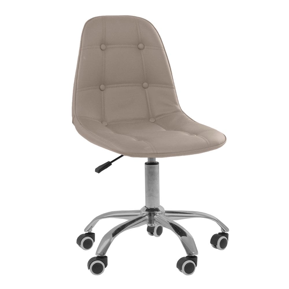 Cadeira Office Eiffel Botonê Ajustável Base Giratória