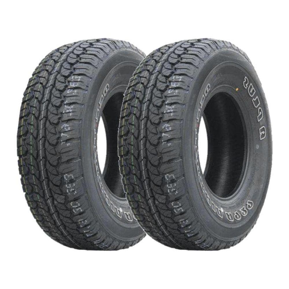 Kit 2 Pneus Aplus Aro 16 255/70R16 All Terrain A929 Letras Brancas 109T