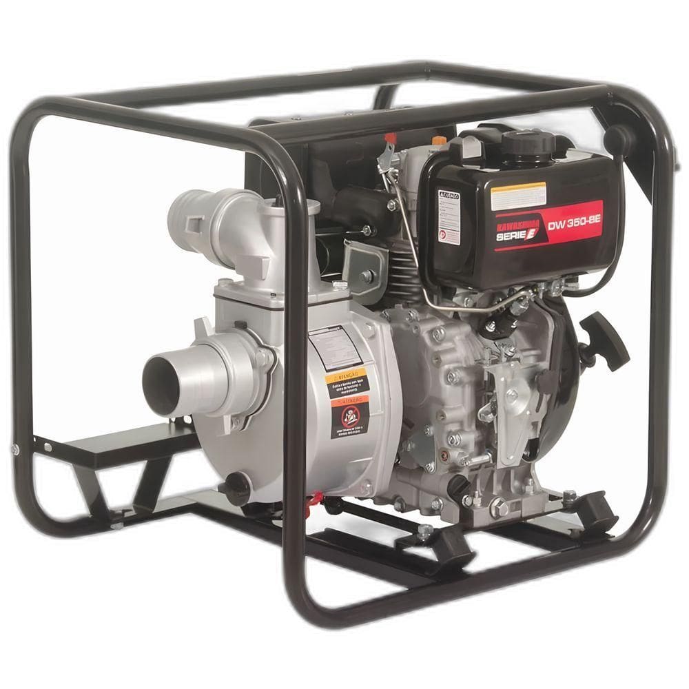 Motobomba Diesel 3``x3`` 7hp Dw350be P. Elétrica Kawashima