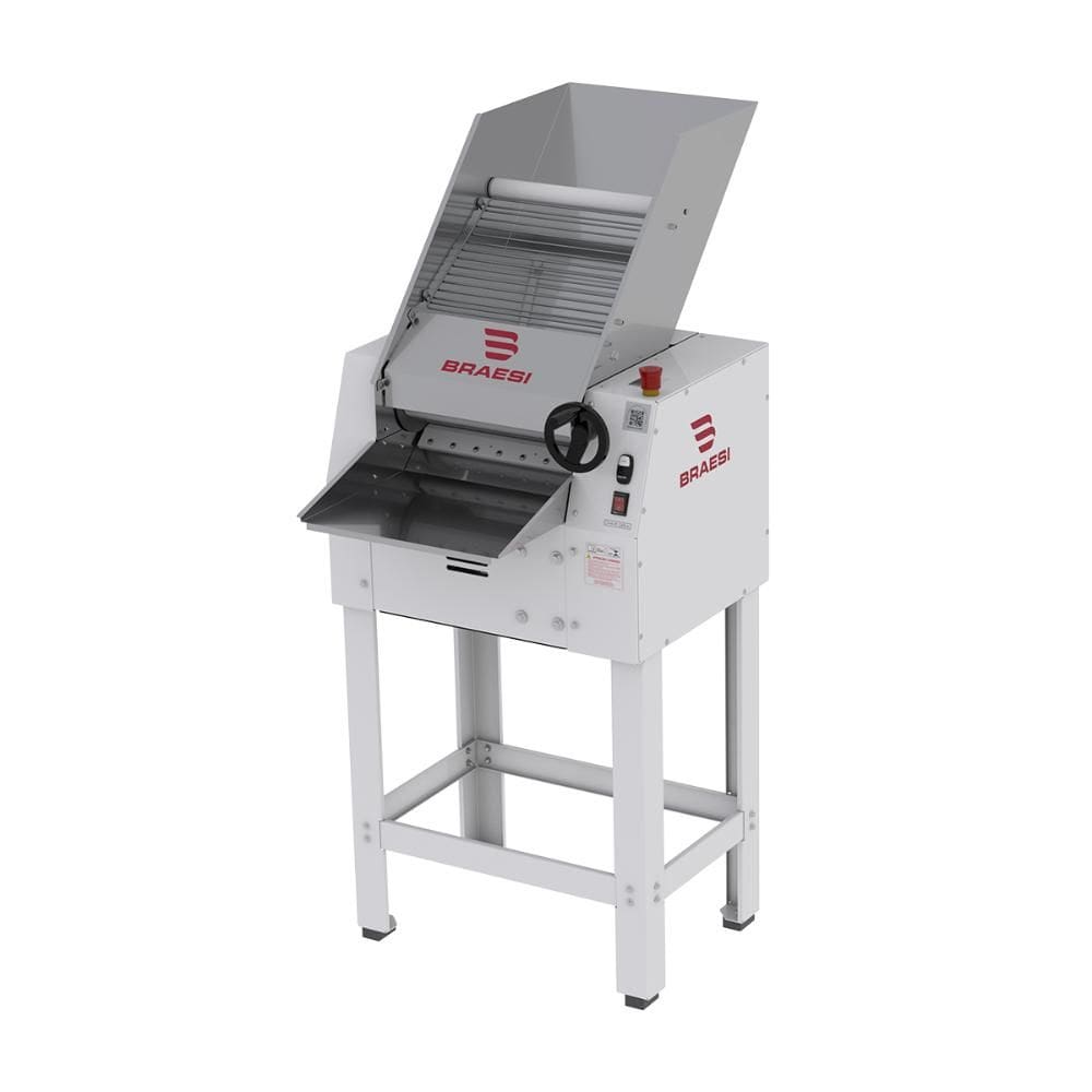 Cilindro Laminador Industrial Bandeja Inox Com Pedestal Bivolt CBPI-40/1 G3 - Braesi