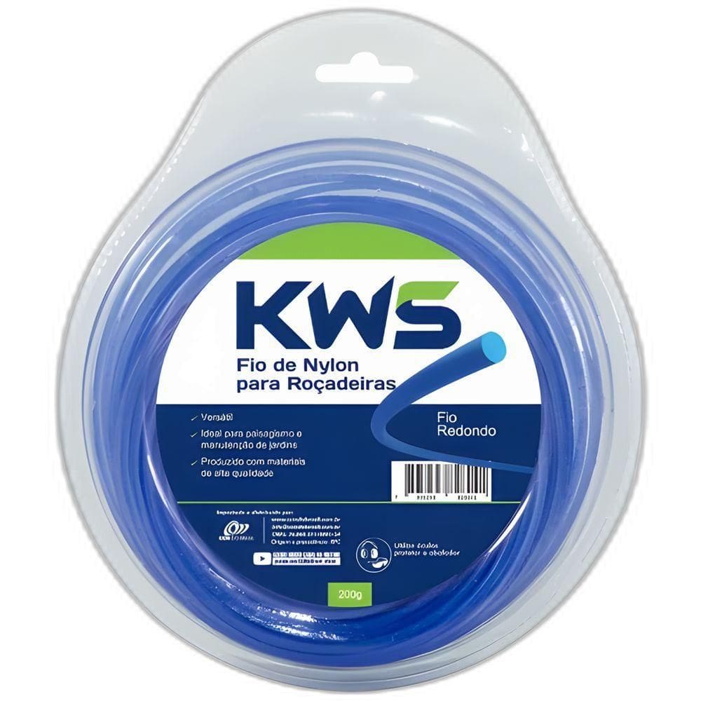 Fio Nylon 200g Blister 2,0mm 54 Metros Redondo Kawashima
