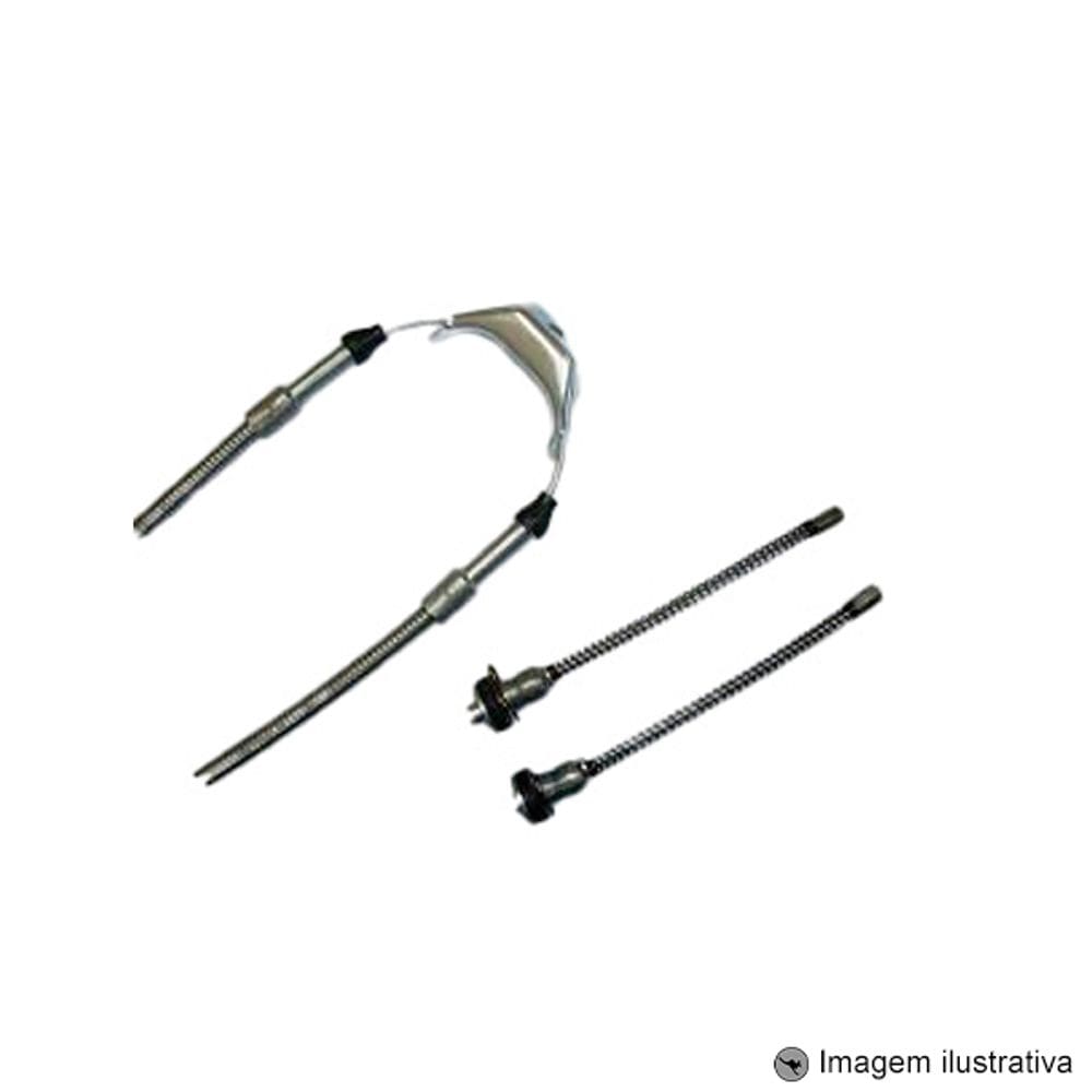 Cabo de Freio Opala Todos 03 Marchas Traseiroc / Dianteiro a Disco 71 ... 78 3340mm