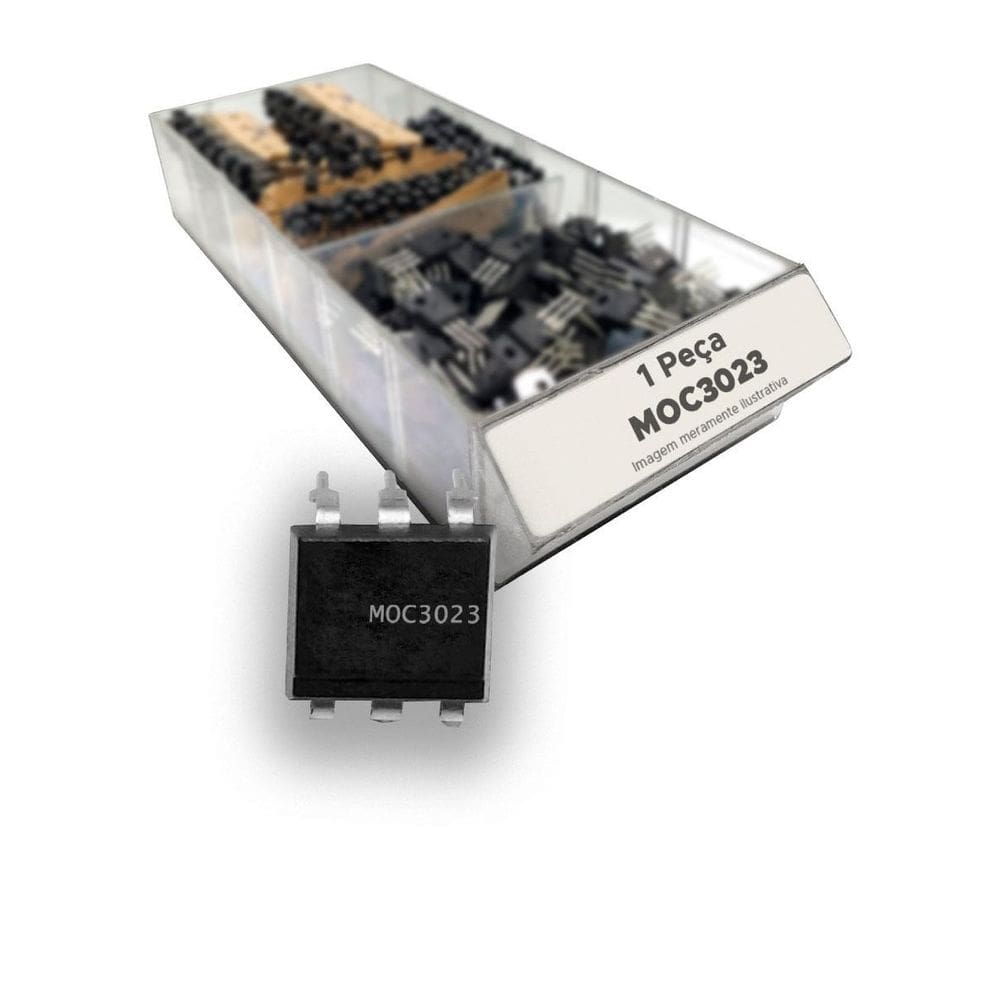 Circuito Integrado Moc3023 = Moc 3023 - 6 Pinos