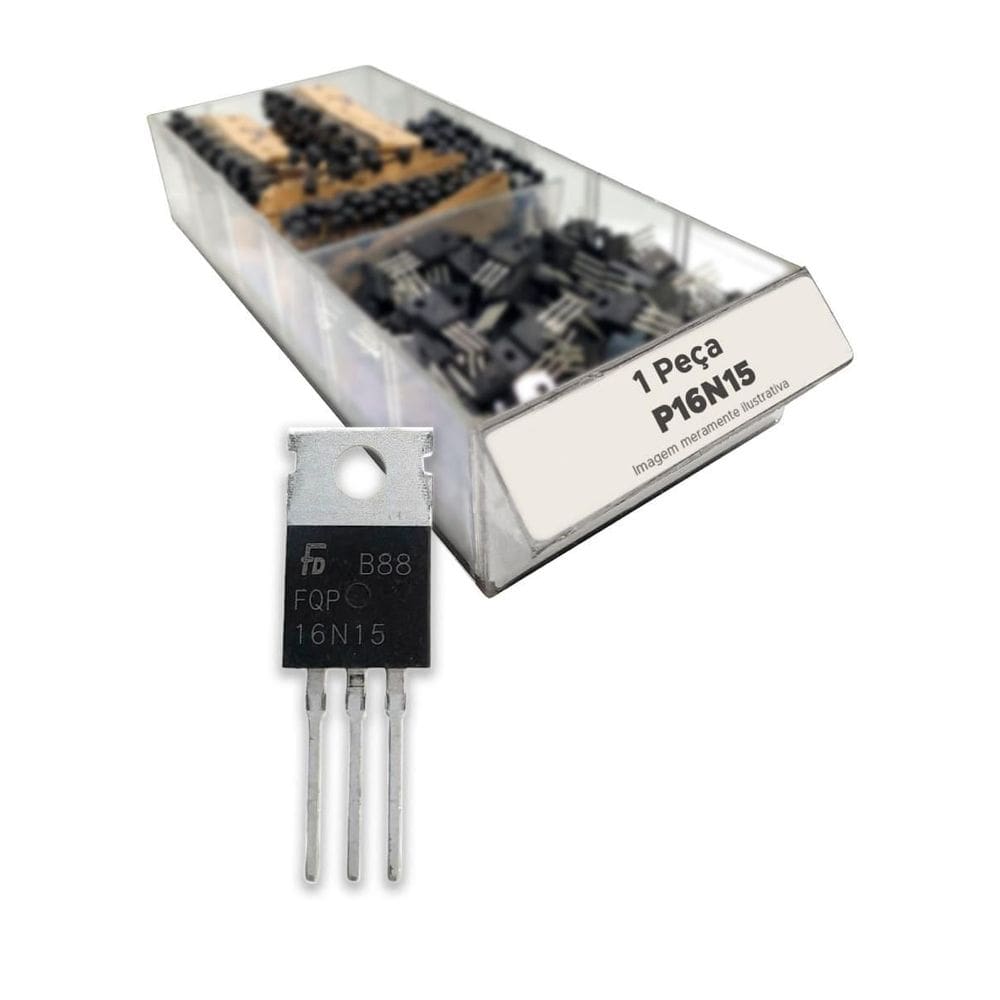 Transistor Fqp16N15 = 16N15 = P16N15 - To220