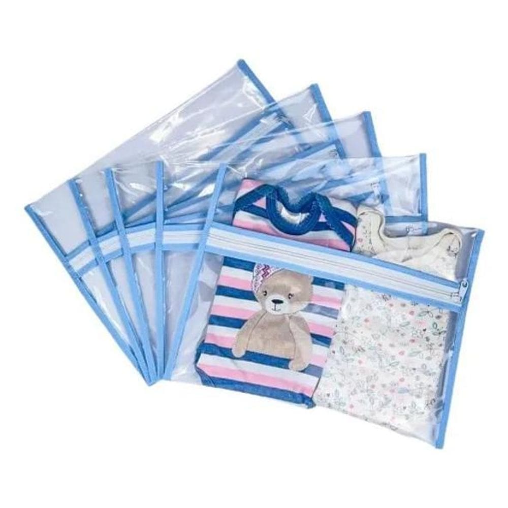 2X 6 Saquinho Maternidade Organizador Viagem Mala Bebê