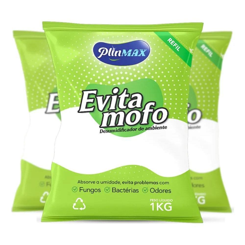 2X Cloreto De Cálcio 3Kg - Antimofo