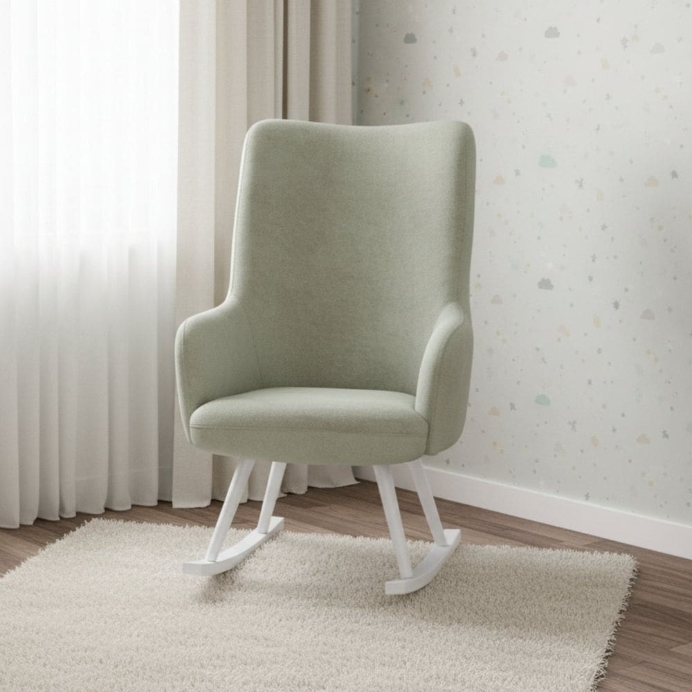 Poltrona de Amamentação Balanço Milka Verde