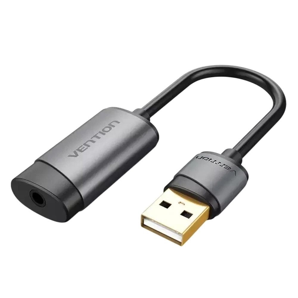 Adaptador de Som USB 71 Vention para Fones e Microfone