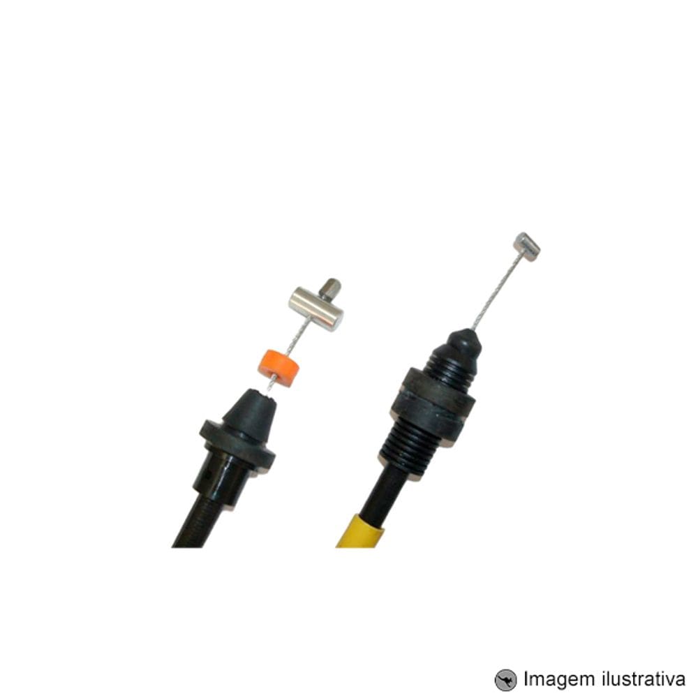 Cabo do Acelerador Uno 1.6R 90 ... 93 Fiorino Pick Up LX 1.6 90 ... 93 Elba CSL 1.6 90 ... 93 1230mm