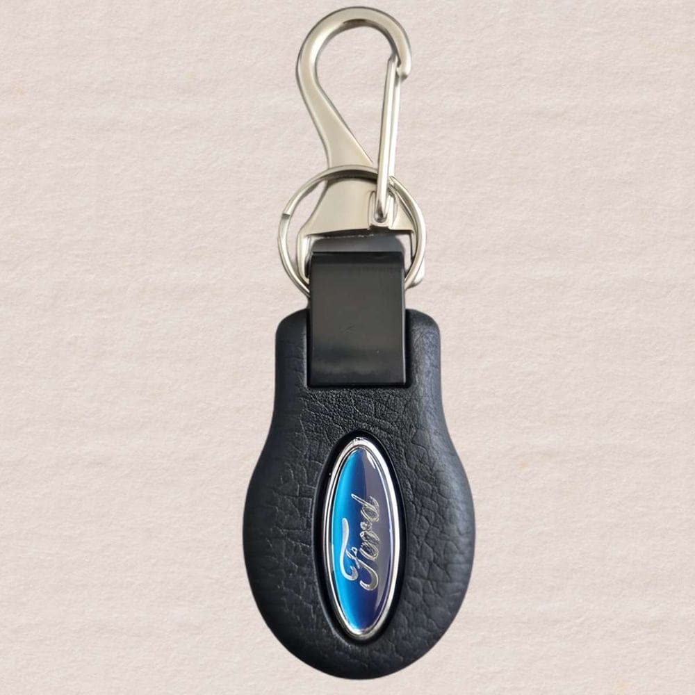 Chaveiro Resistente Carro Ford Texturizado c/ Mosquetão