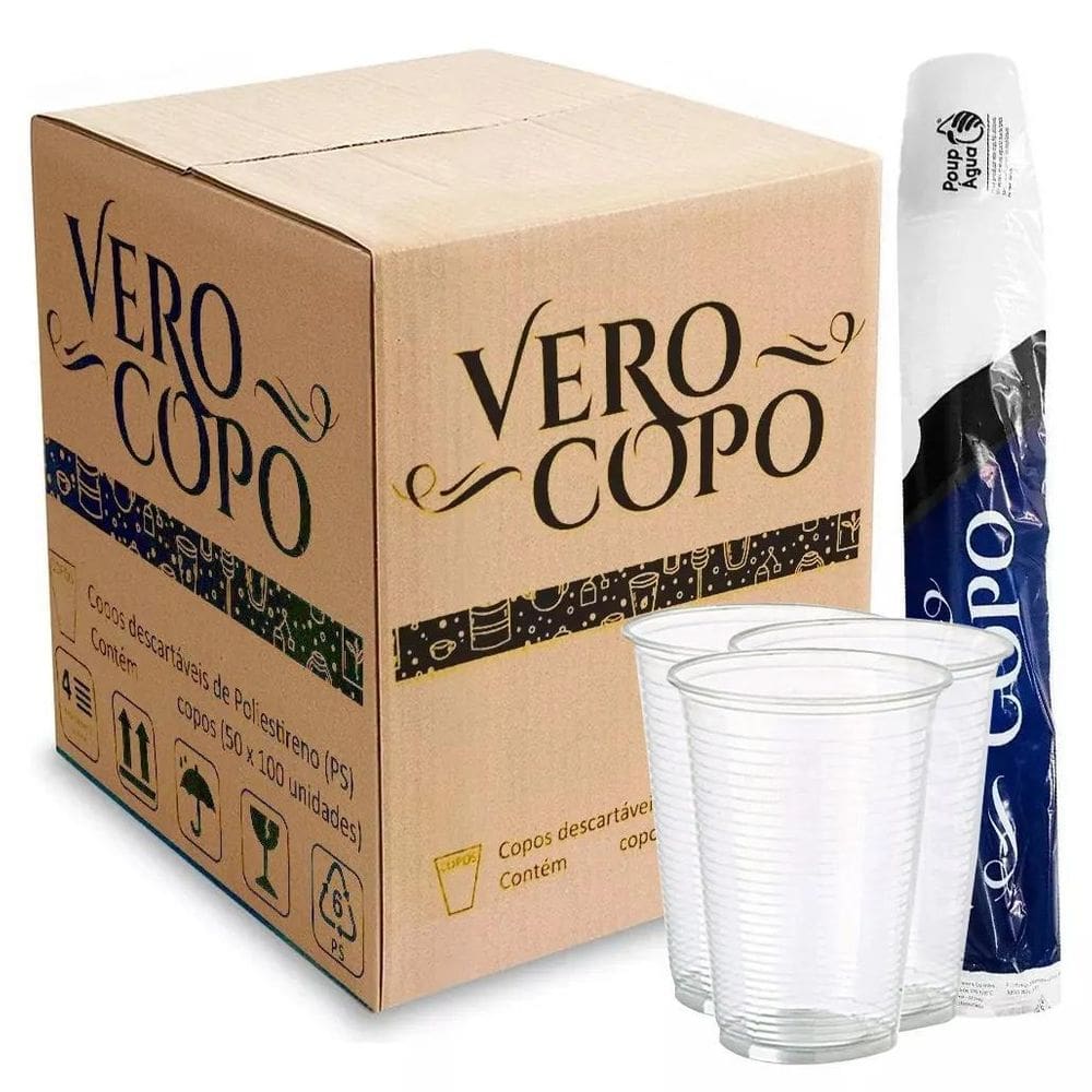 Kit 20 Copos Descartável Sucos Bebidas Refri 500Ml 1.000 Un