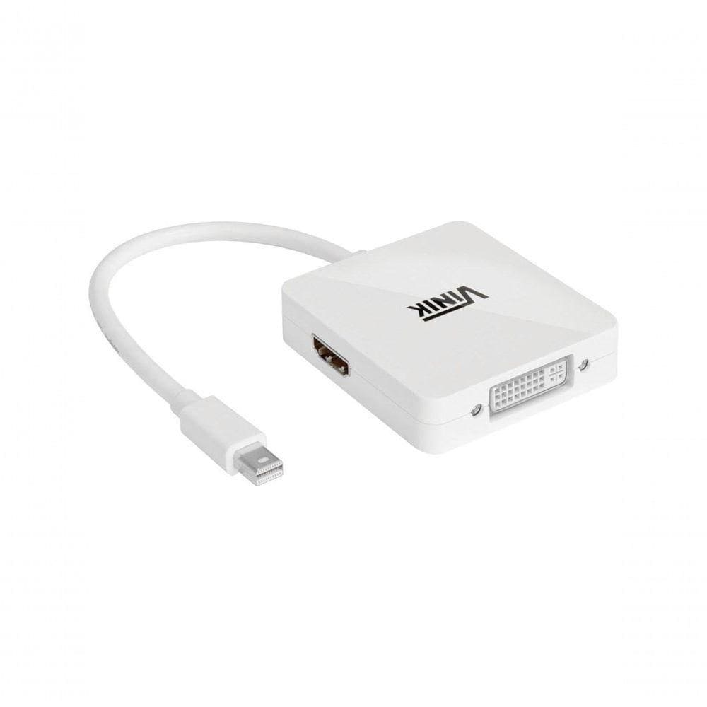 Adaptador Mini Displayport X Dvi/hdmi/displayport 3 Em 1