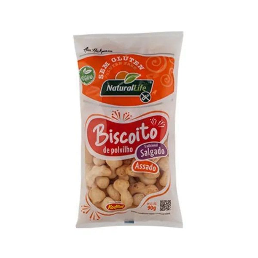 Biscoito De Polvilho Tradicional S/ Gluten Kodilar 12X90G