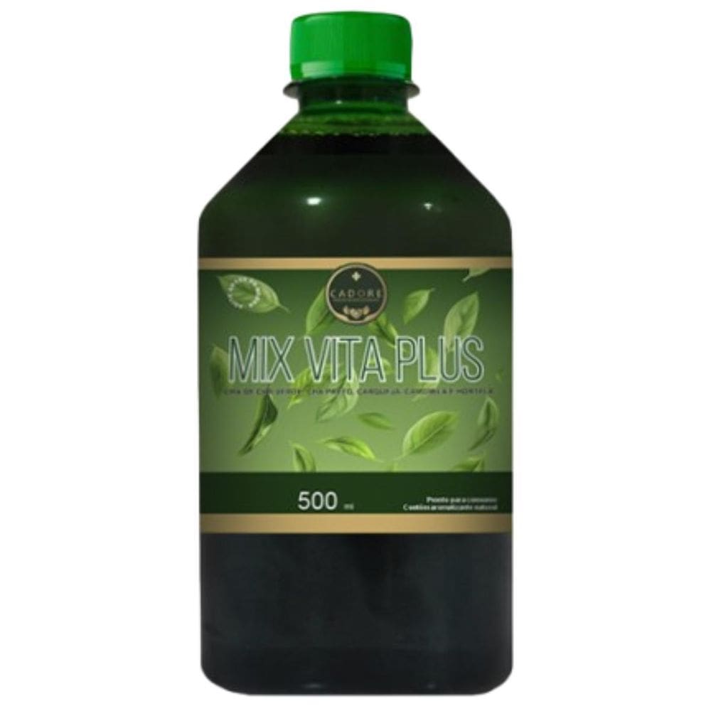 Cadore Mix Vita Plus 500 Ml Digestivo Amargo Cha Verde