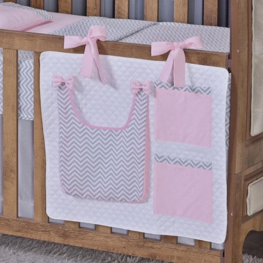 Porta Treco E Fralda Organizador Quarto Bebê Menino Menina 1