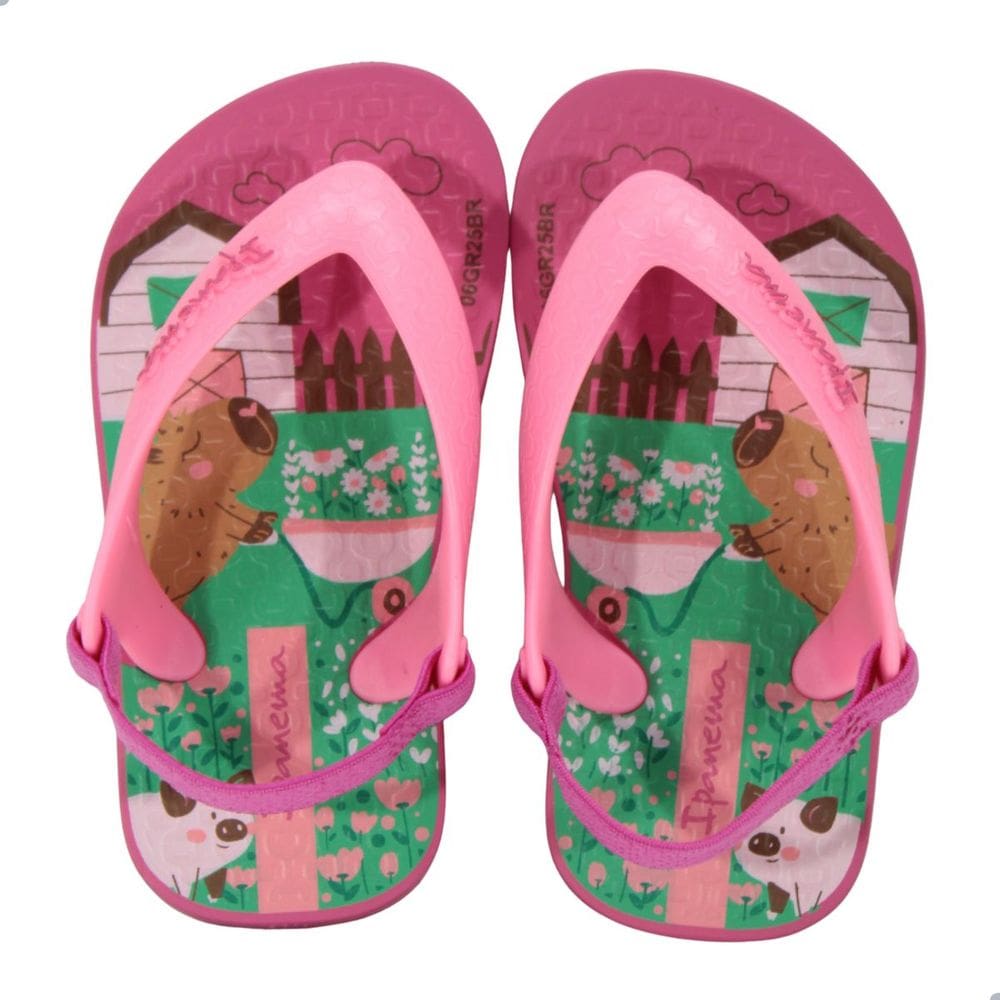 Chinelo bb Ipanema Baby Rosa