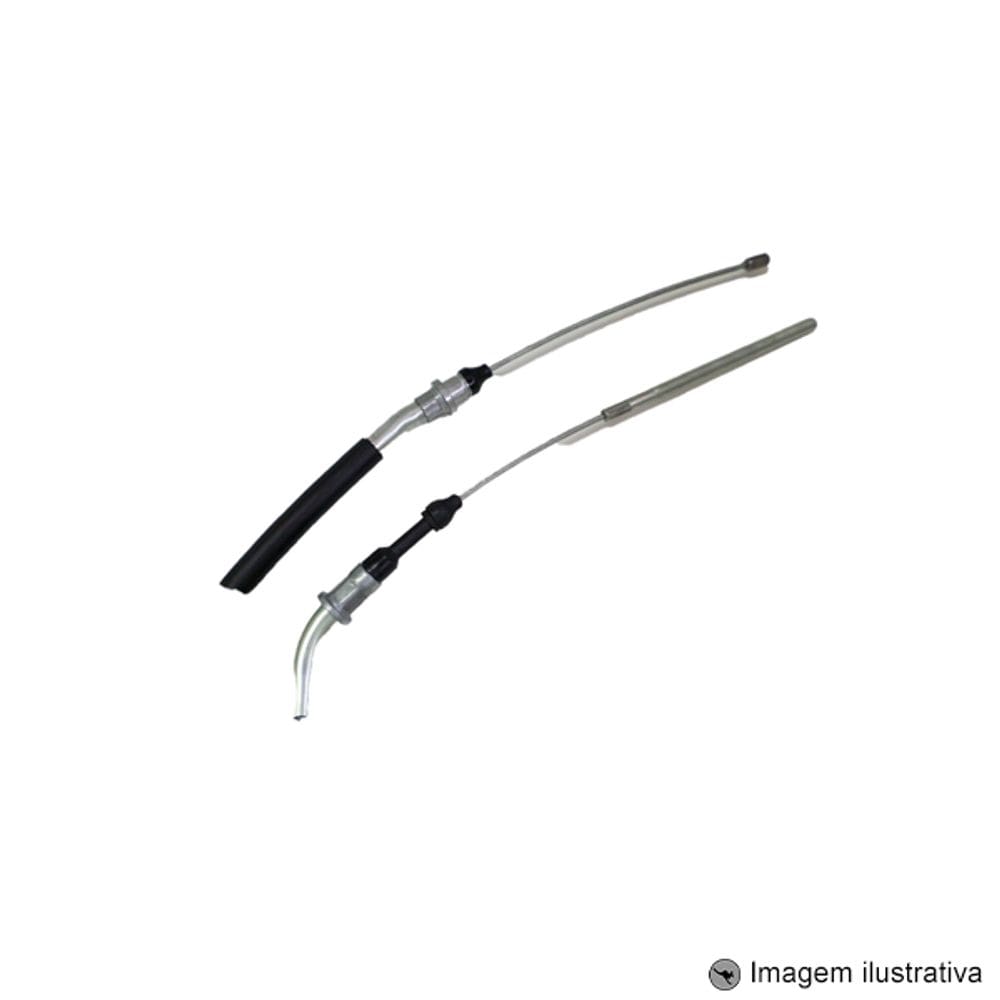 Cabo de Freio Kadett / Ipanema Traseiro Esquerdo ( a Disco ) 92 ... 98 878mm