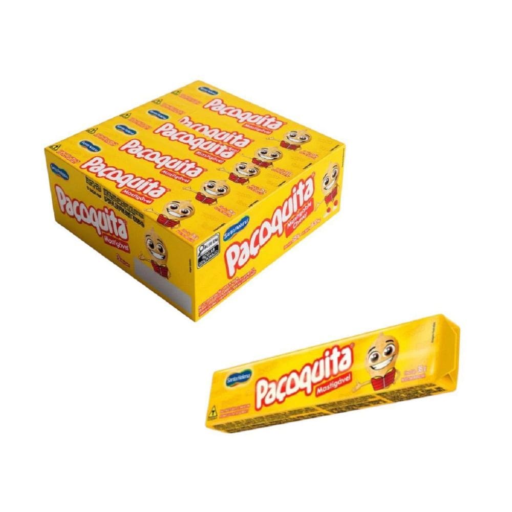 Drops Mastigável Amendoim Com 30 Unidades De 35G Paçoquita