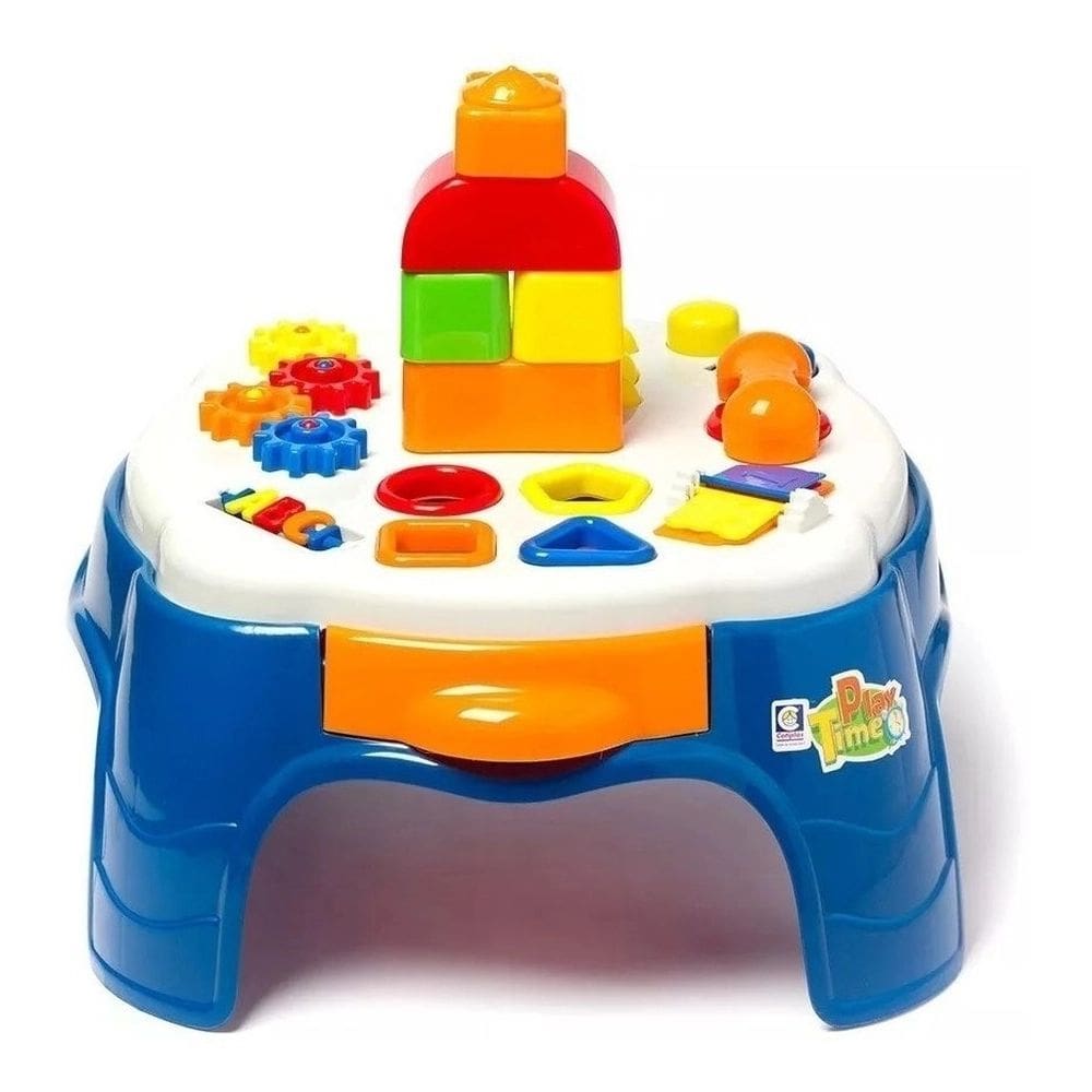 Mesa de Atividades Play Time - Azul - Cotiplás