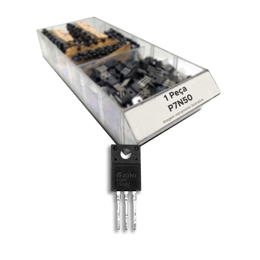 Transistor P7N50 = P 7N50 = Fqpf7N50 - Isolado To220