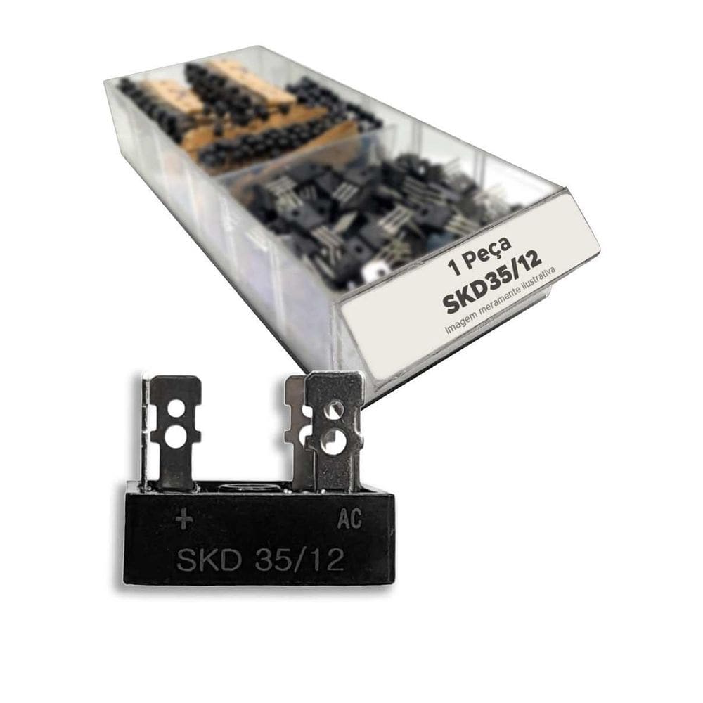 Diodo Ponte Skd35-12 Skd 35-12 - 5 Terminais