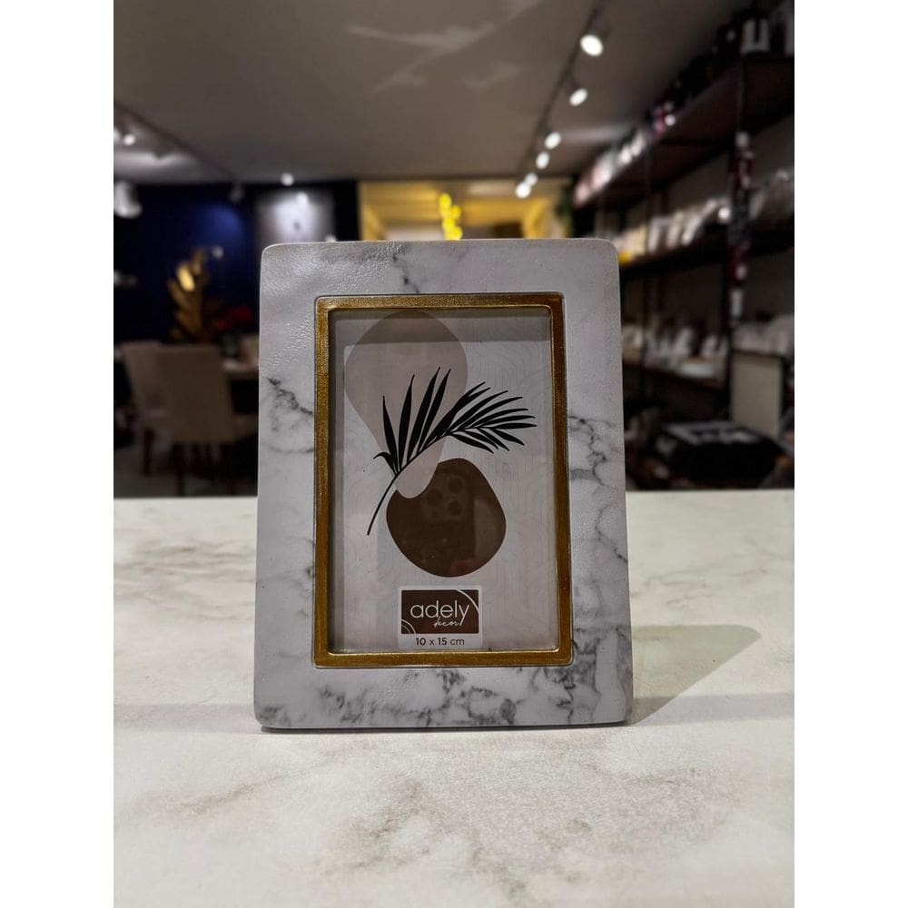 Nd - Porta Retrato Marmore 15X19,9X1,3 Cm