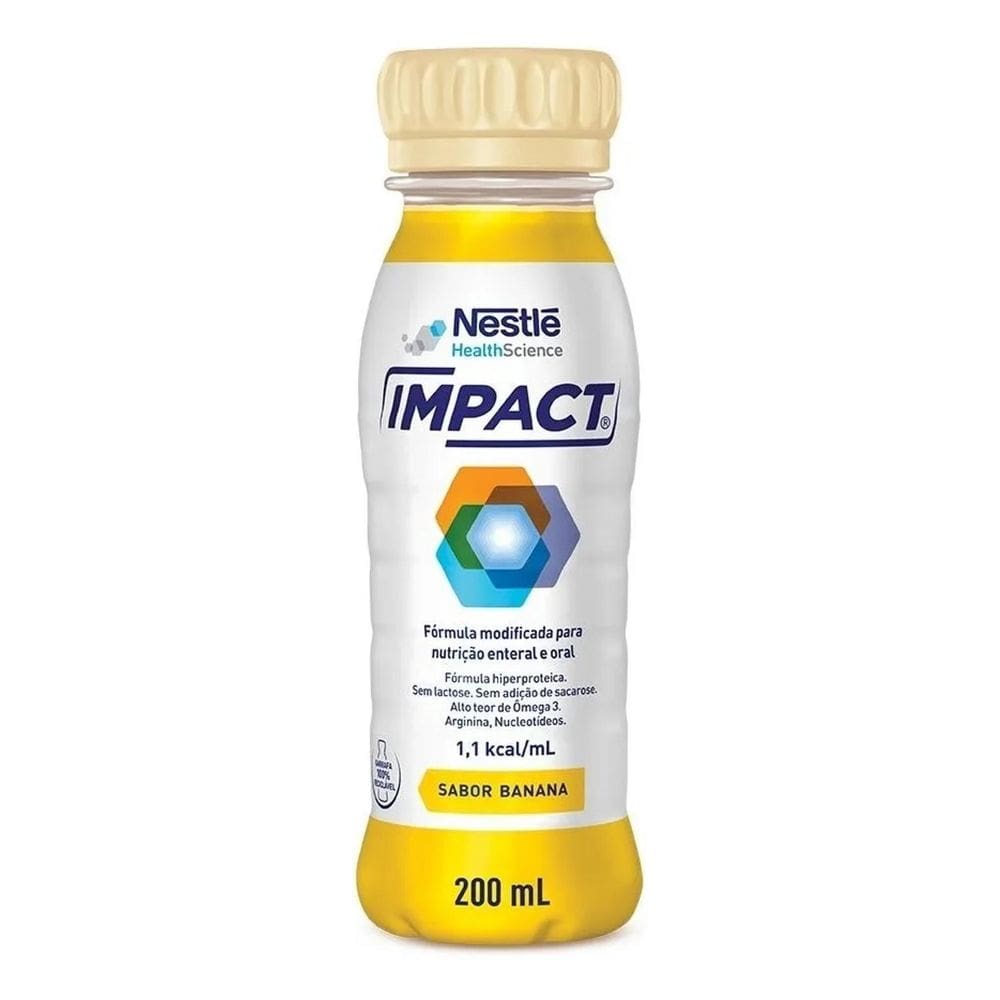 2X Impact  200Ml  Sabor Banana Nestlé