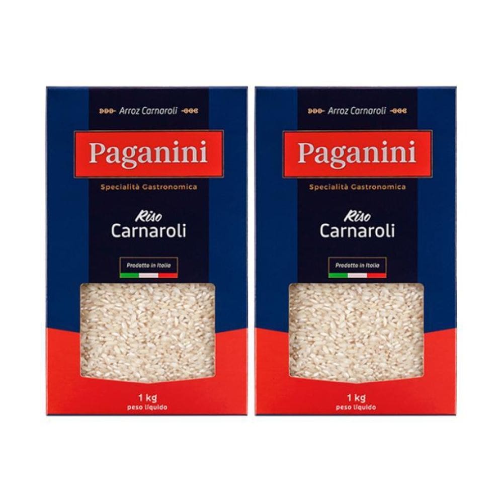 Kit 2X: Arroz Italiano Carnaroli Paganini 1Kg