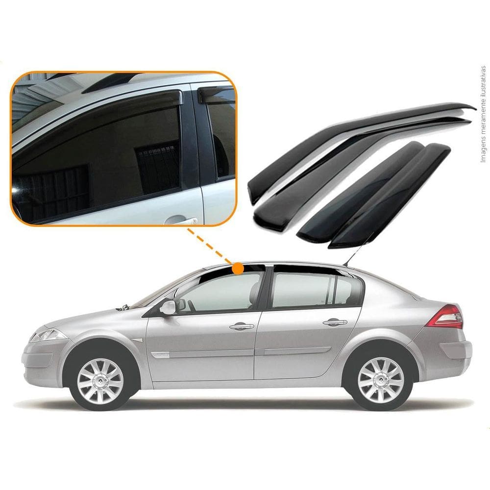 Calha De Chuva Renault Megane