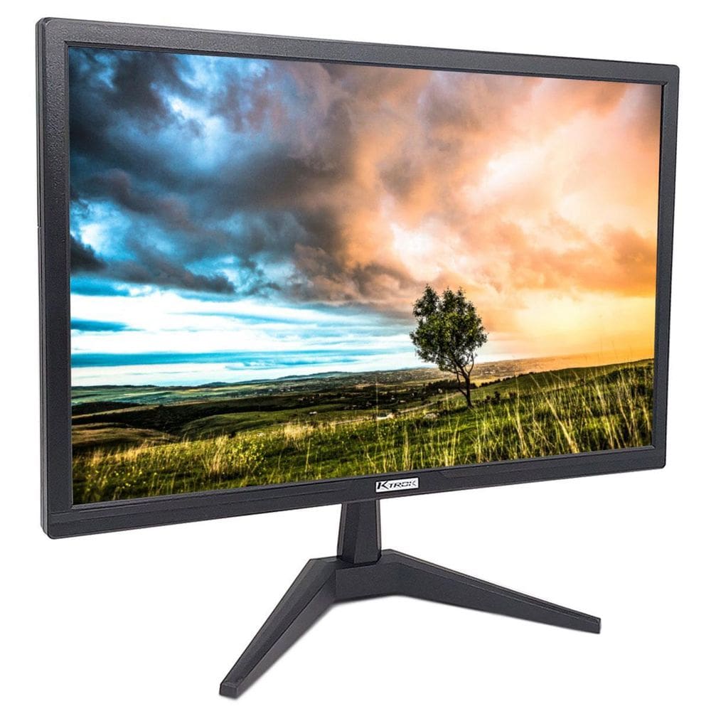 Monitor 21.5 Ktrok,19201080 75Hz, Vga/Hdmi, Preto - Kt-J022