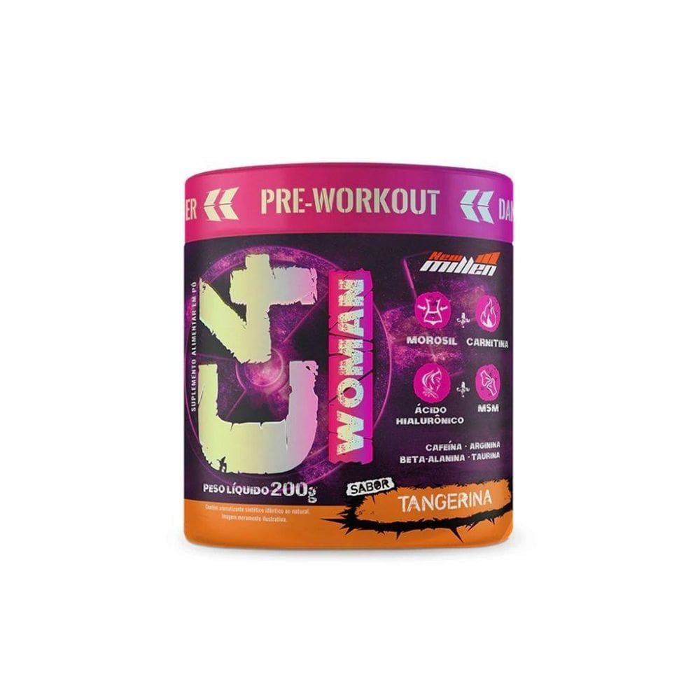 C4 Woman  200G  - Sabor: Tangerina