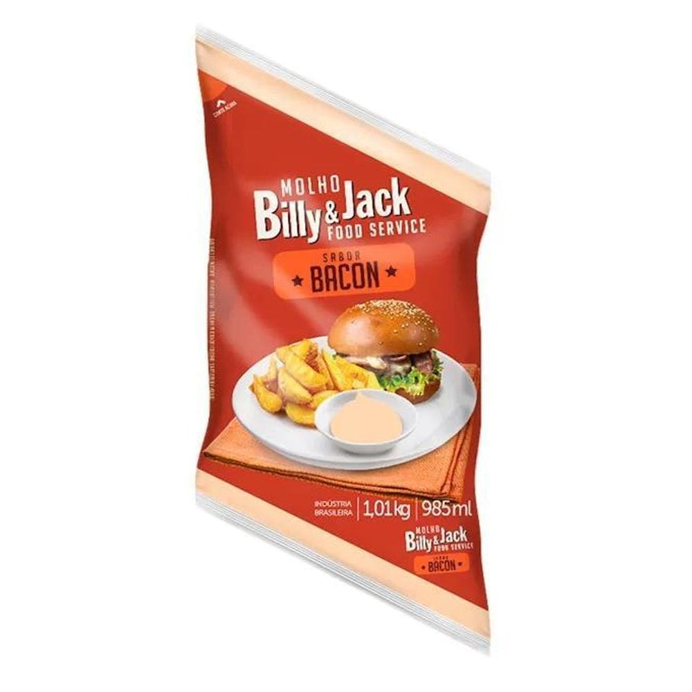 Molho Billy & Jack Bacon Food Service 6 X 1,01L Ki Sabor
