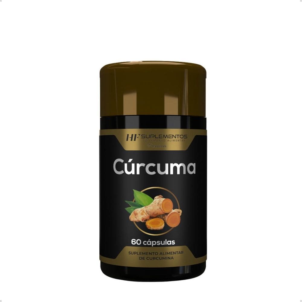 Cúrcuma 60 Cápsulas Hf Suplementos