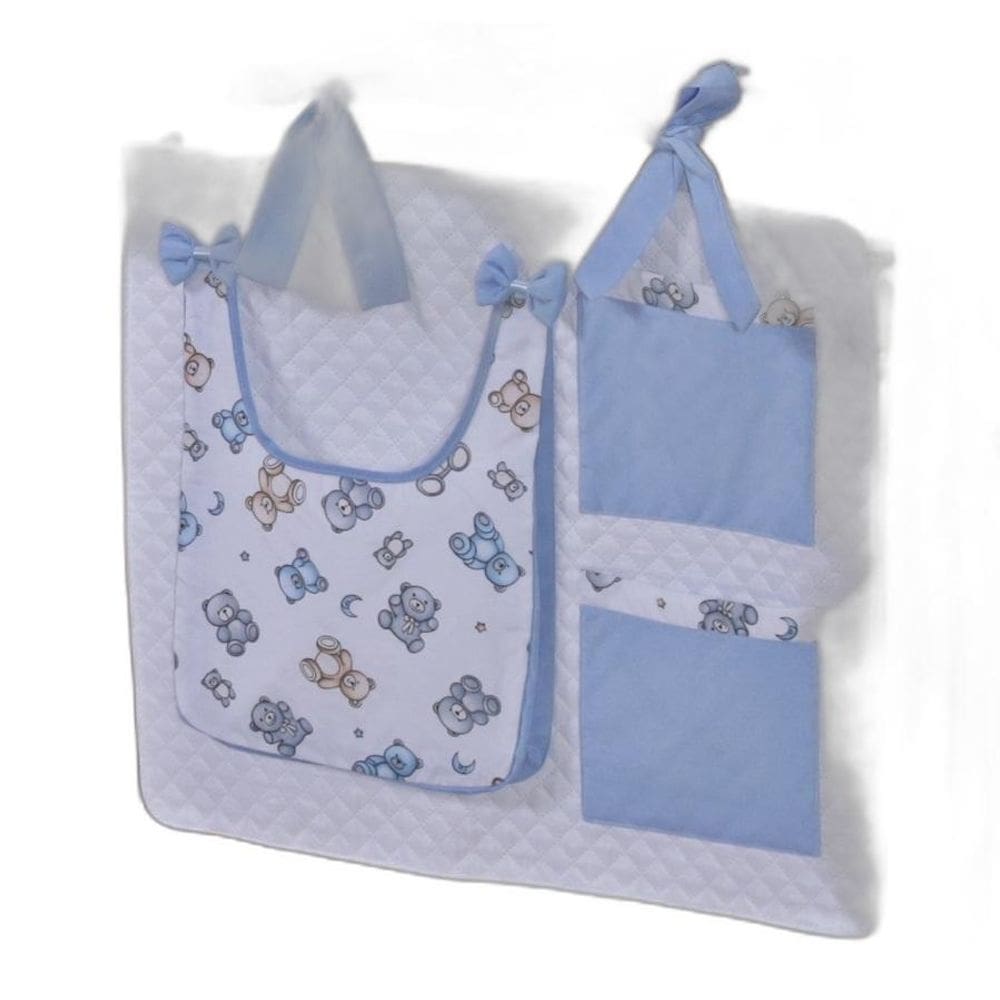 Porta Treco E Fralda Organizador Quarto Bebê Menino Menina 1