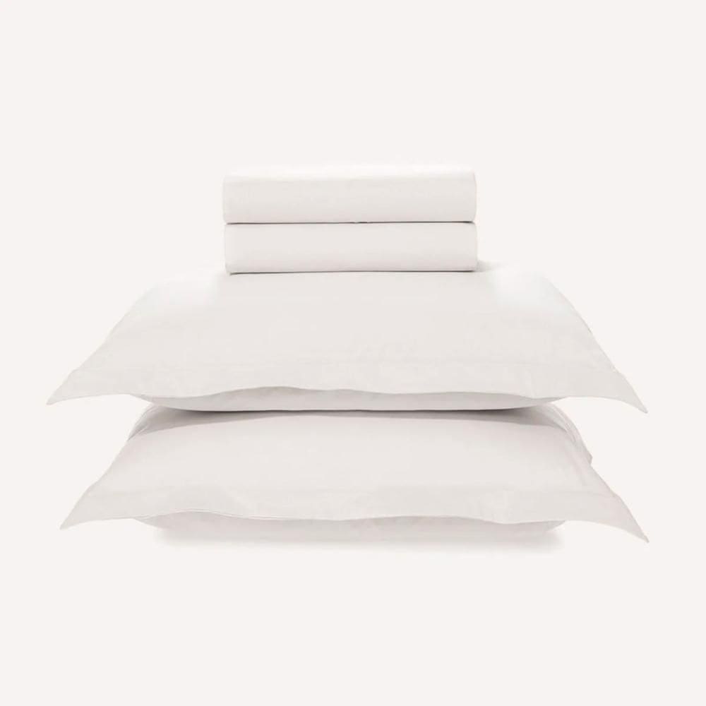 Jogo de Cama Queen 200 Fios Karsten 100% Algodão Tom Branco