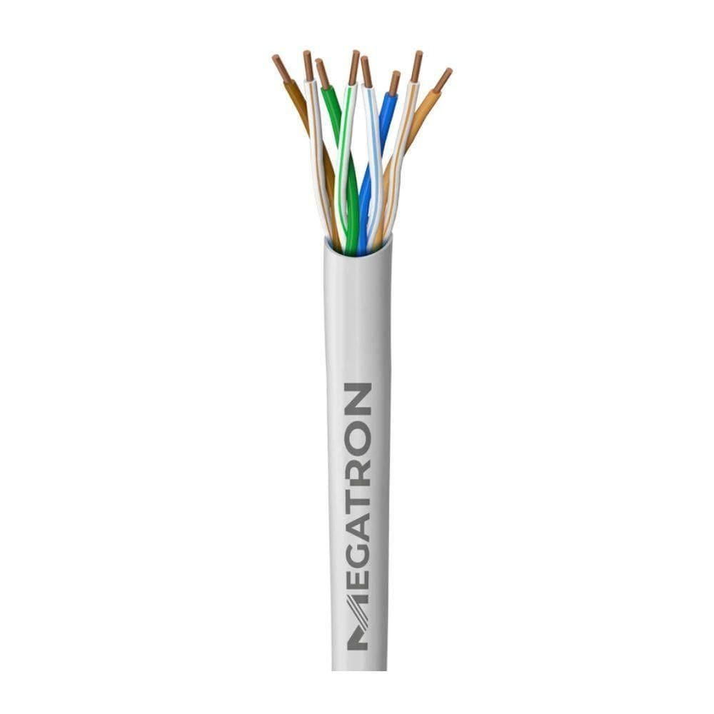 Cabo Cftv Megatron 4p X 24awg 300m Branco