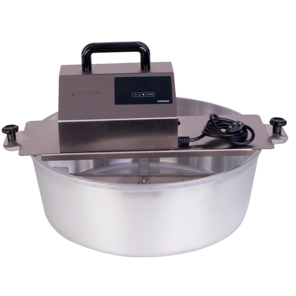 Misturador Elétrico Titan Alumínio 22 Litros com Visor Eletrônico Bivolt