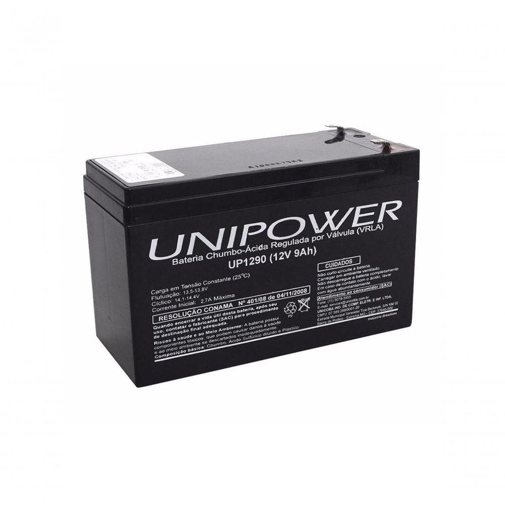 Bateria Unipower 12v 9ah Up1290 F187
