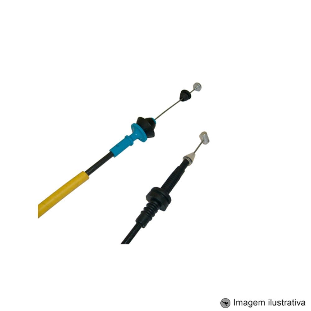 Cabo do Acelerador Courier Motor Endura 1.3L 97 ... 99 Fiesta 1.0 / 1.3 Todos 96 ... 02 1850mm