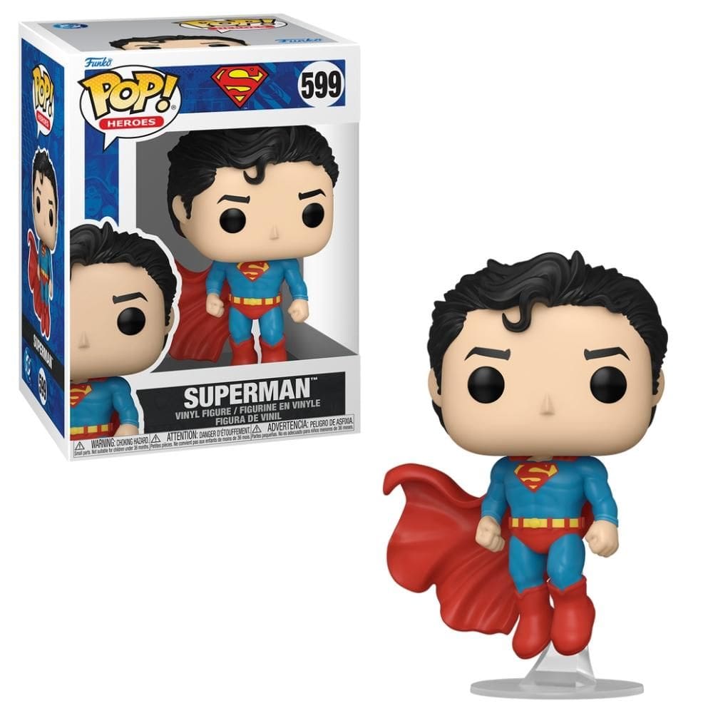 Boneco Funko Pop! DC Comics Clássicos - Super-Homem