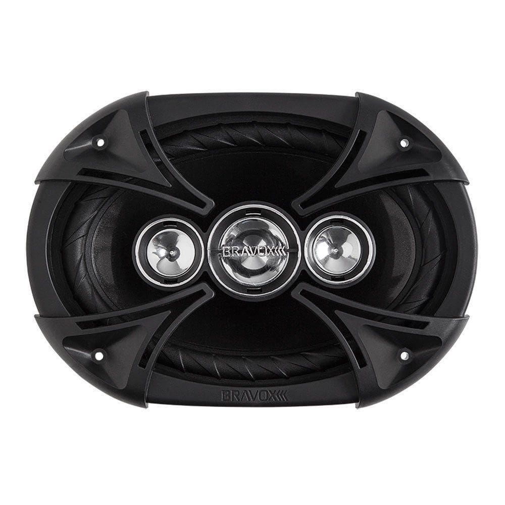 Alto Falante Bravox Quadriaxial B4x69bk 6x9” 220w Rms Par